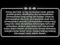 INGAT MATI ADALAH OBAT