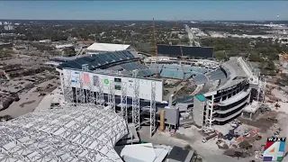 Jaguars set to play in London twice next season renovations continue on Stadium of the Future