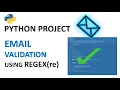 Check Validate E-Mail Address in Python Using Regex Python Projects