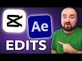 How To Use CapCut For After Effects Edits!