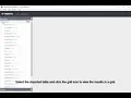Using the Visual Query Builder Workbench App for DataEngine