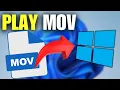 How to Open Play MOV Files on Windows 11 PC Laptop - Easy Fix