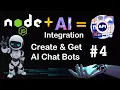 How to Create Get AI Chat Bot API in Node js AI Integration Tutorial Part 4