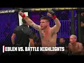 Johnny Eblen dominates Bryan Battle en route to submission win ESPN MMA