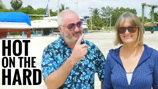 HAULING OUT IN THAILAND – PAINTING DODGER – SAILING FOLLOWTHEBOAT Ep 110