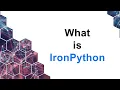 What is IronPython