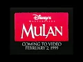 Download Lagu Mulan - 1999 VHS Trailer