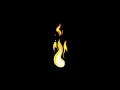 Fire Animation using Python Programming Stars