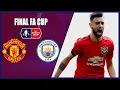 Manchester United Vs Manchester City Final FA CUP-PES2017 Season2020 Full HD Gamplay