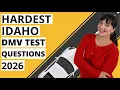 Idaho Hardest DMV Questions 2026 40 Test Questions That Trick Most Drivers
