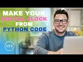 How to Make Digital Clock using Python Python Project for Beginners in Hindi Urdu