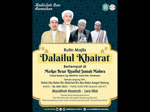 Download MP3 🔴LIVE | Rutinan Majlis Dalailul Khairat Dipimpin Oleh Habib Abu Bakar Bin Abdullah Assegaf (Malang).