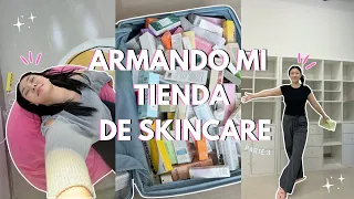 MI OFICINA EN COREA YA ESTÁ TOMANDO FORMA 🥹🇰🇷 | Muebles, internet y TODO mi skincare