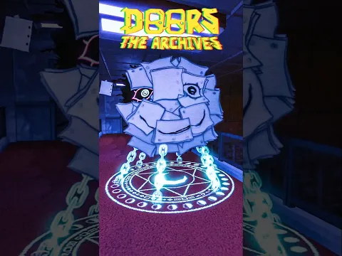 CRUCIFIX vs SCRIBBLE | DOORS: The Archives [Showcase]