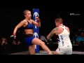 Jumping switch kick Paige VanZant MMA