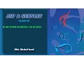 JSP Class Lecture Use of Bean - Class 02