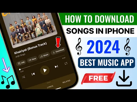 Download MP3 How To Download Songs in iPhone | IPhone Me Songs Download Kaise Kare 2024 | Songs Download in iOS