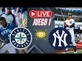 YANKEES vs SEATTLE MARINERS EN VIVO EN YANKEE STADIUM JUEGO 1 MLB 2026