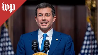 WATCH Buttigieg gives remarks on holiday travel