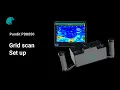 Grid scan set up Pundit PD8050