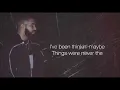 BrysonTiller - Outta Time Ft. Drake 【Lyric Video】