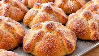 Pan de Muerto La RECETA Mas Fácil Explicada PASO a PASO- PAN DE MUERTO TRADICIONAL desde 0