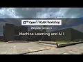 17th OpenFOAM Workshop Machine Learning and AI I