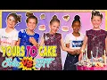 Download Lagu YOURS TO CAKE TAARTGEVECHT 🎂🎂 met JOLIE VS BFF'S | BDAY EDITIE