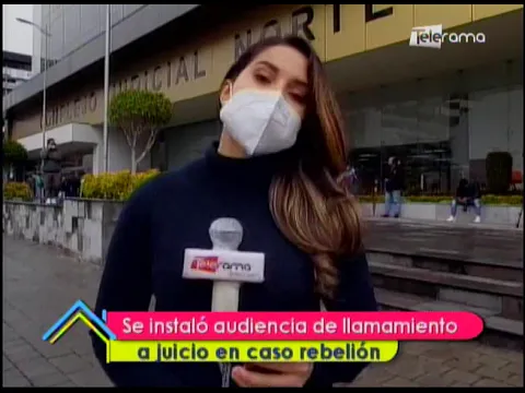 Se instaló audiencia de llamamiento a juicio en caso rebelión