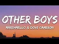 Download Lagu Marshmello, Dove Cameron - Other Boys (Lyrics)