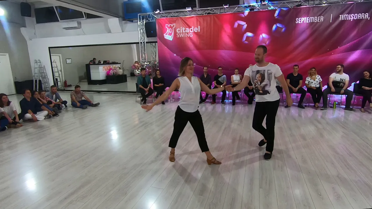Attila Pártos & Olga Ruban - 3rd place Strictly Open - Citadel Swing 2019