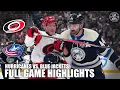 Carolina Hurricanes vs Columbus Blue Jackets Full Game Highlights ESPN NHL