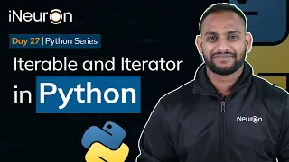 Python Iterators and Iterables Python Tutorial Hindi Day 27