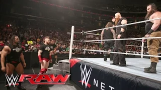 Bray Wyatt Helps Roman Reigns Repel The League Of Nations Raw April 11 2016 