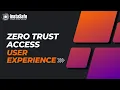 Zero Trust Application Access - User Experience Dashboard Instasafe