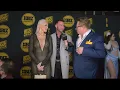 Kensie Taylor and Seth Gamble at the Xbiz Awards Red Carpet in Hollywood CA