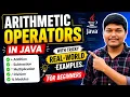 Arithmetic Operators in Java with Tricky Real-World Examples for Beginners