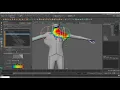 Rigging part 2 Maya 2019 Using HIK Interactive Skin Bind Paint Weights Tools