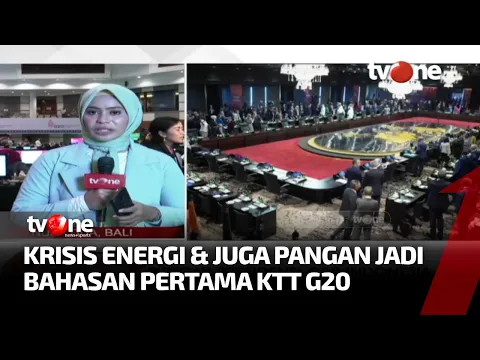 Presiden Jokowi Bahas Energi dan Pangan di Forum KTT G20