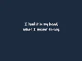 Hang ups by Scott Helman Lyrics + Audio
