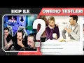 ELRAENN - EKIP ILE ONEDIO TESTLERI COZUYOR