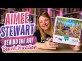 Aimee Stewart - Behind the Art Q A While I Puzzle Buffalo Beach Vacation