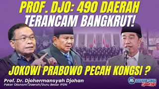 Prof. Djohermansyah: 490 Daerah Terancam Bangkrut! Jokowi Prabowo Pecah Kongsi? | #SPEAKUP