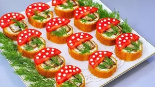 ЗА КОПЕЙКИ ДВА РАЗА ВКУСНЕЕ !ВКУСНЫЕ ОРИГИНАЛЬНЫЕ БУТЕРБРОДЫ НА ПРАЗДНИЧНЫЙ СТОЛ!.