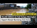 Lagu NGERI‼️ mirip banjir bandang air kali kelapa wadas, untung sudah pasang bronjong batu kali