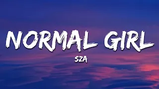 Download SZA - Normal Girl (Lyrics) MP3