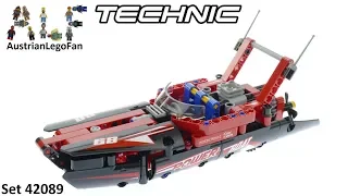 Lego Technic 42089 Power Boat - Lego 42089 Speed Build