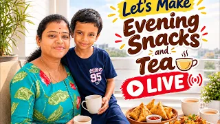 LIVE - Let’s make tea and snacks 😍 #livestream #live #livecooking