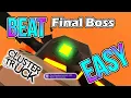 How to Beat Clustertruck Final Boss EASIEST WAY w Glitch Skip NO ABILITIES