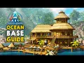 Ultimate All-in-One Ocean Resort Base | Building Tutorial | ARK: Survival Ascended